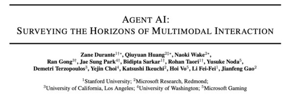 天源国际 李飞飞的答案：大模型之后，Agent 向何处去？