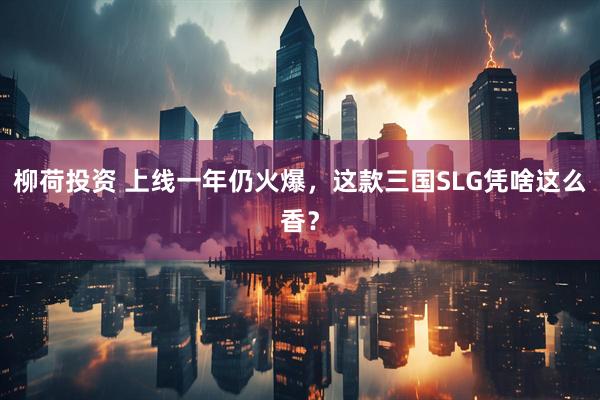 柳荷投资 上线一年仍火爆，这款三国SLG凭啥这么香？
